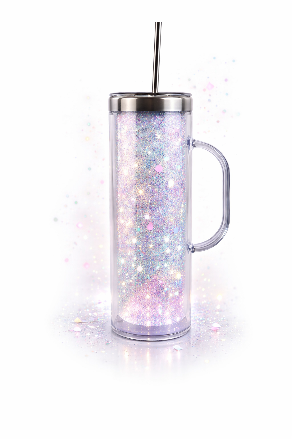 20oz Stainless Steel Tumble with built-in handle