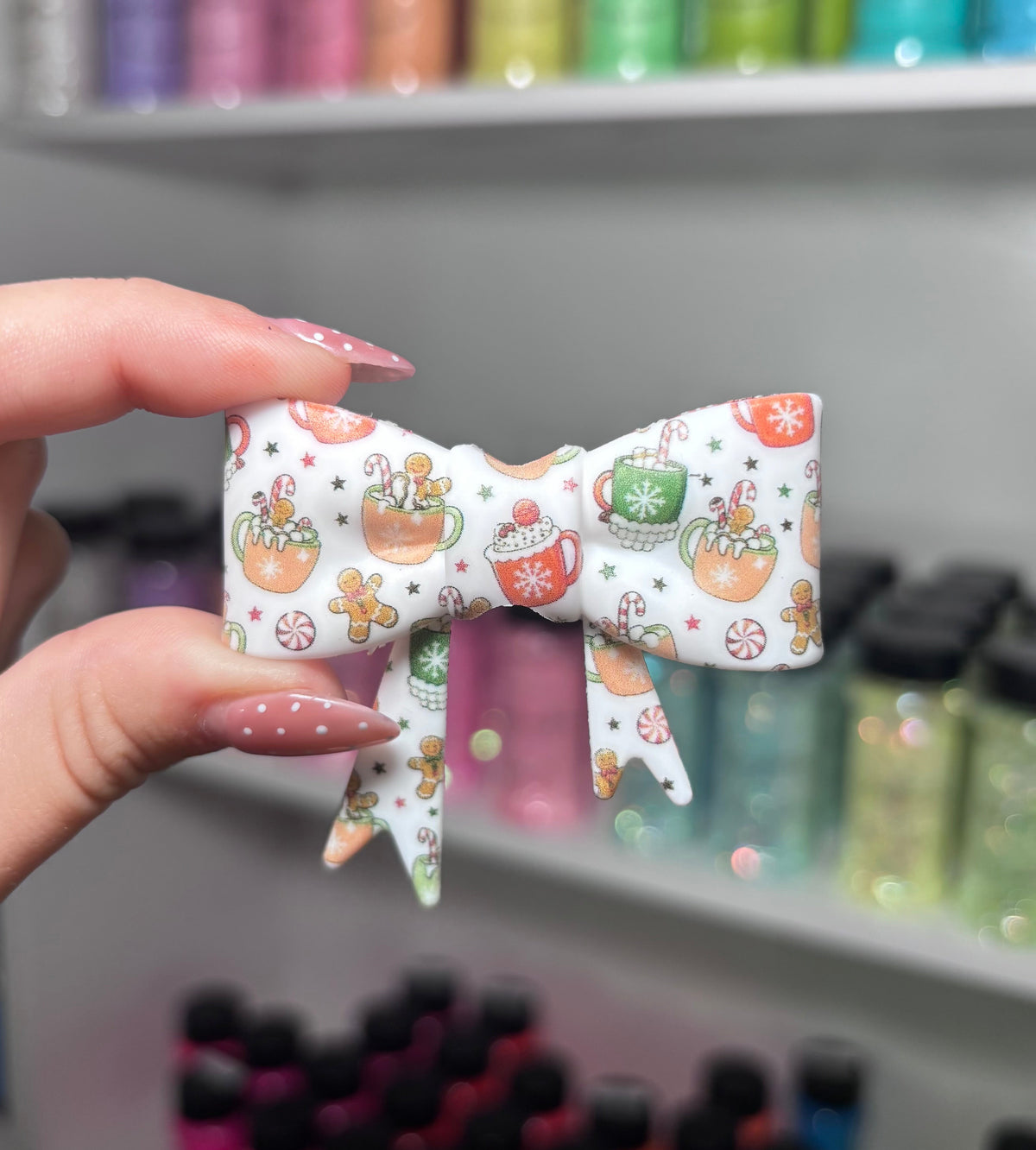 Christmas Silicone Bow