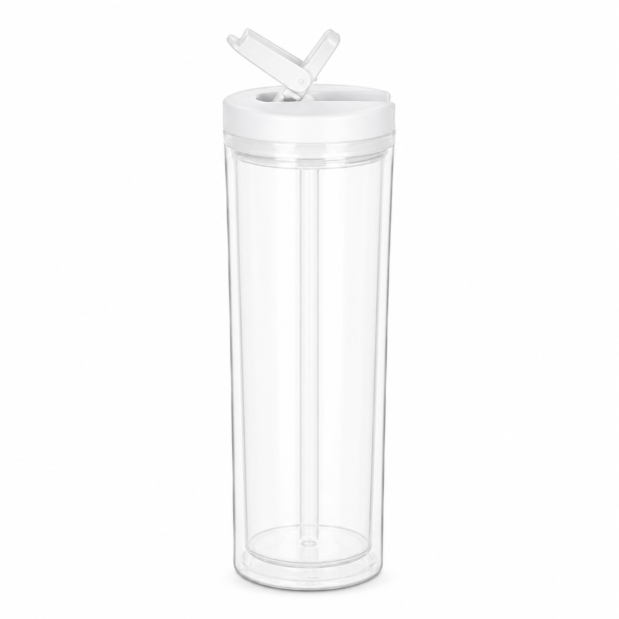 20 Oz Snow-globe (tall flip top)