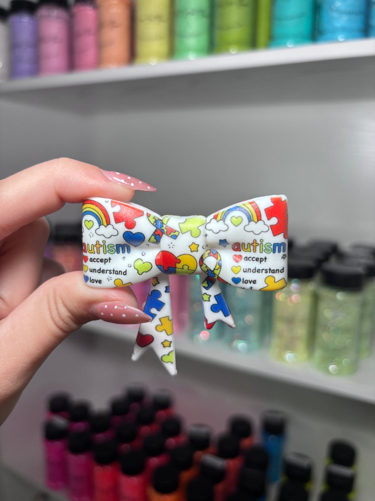 Autism Silicone Bow