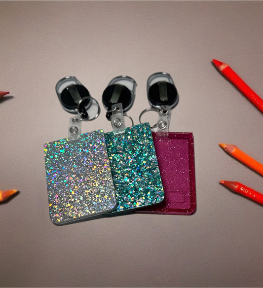 Acrylic ID Covers With Clip