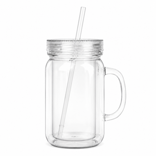 CHLJAR 24 Oz Plastic Snow globe Tumbler