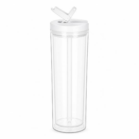 20 Oz Snow-globe (tall flip top)