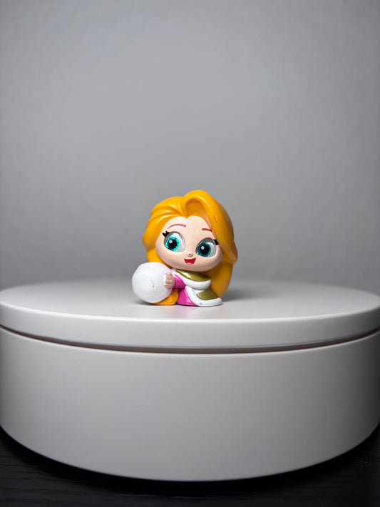 Christmas Rapunzel Pen Topper