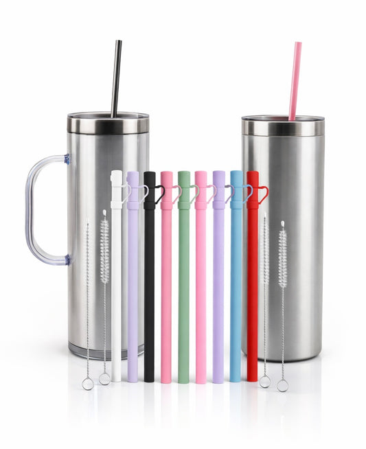 Reusable Rubber Jelly Straws