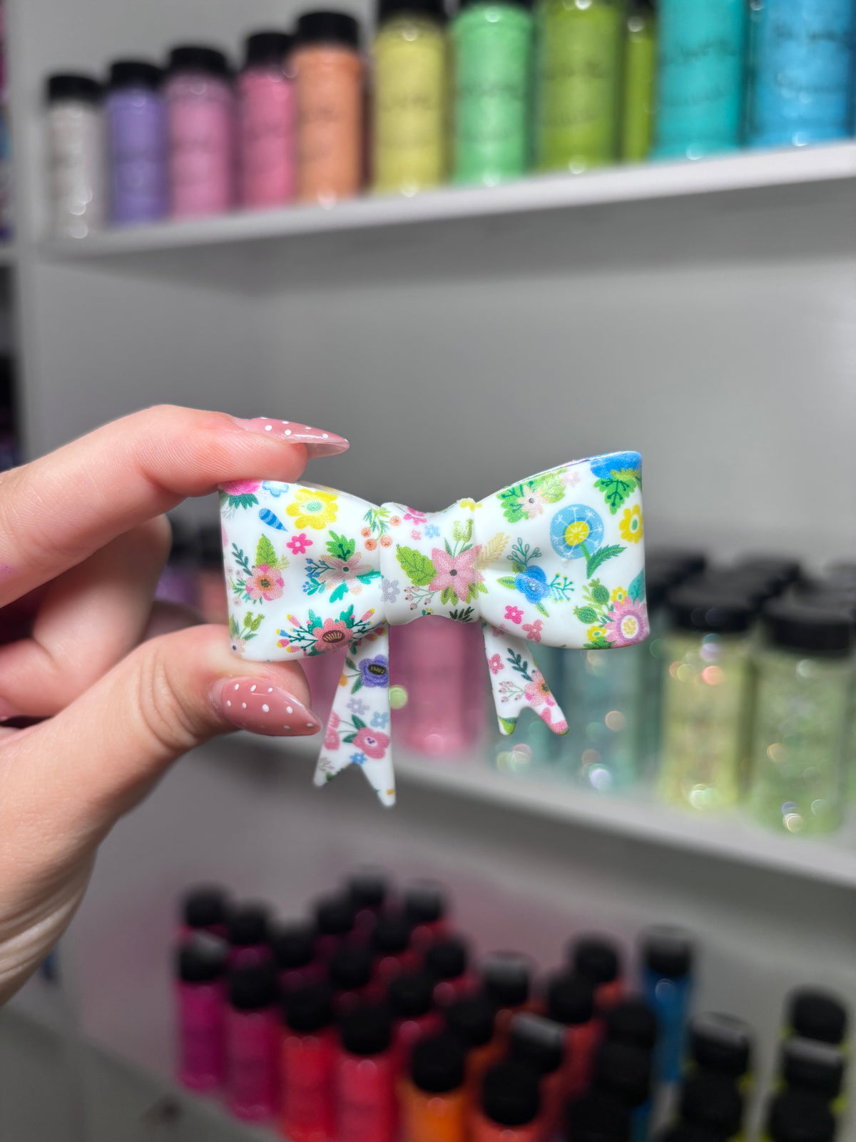 Flower Silicone Bow