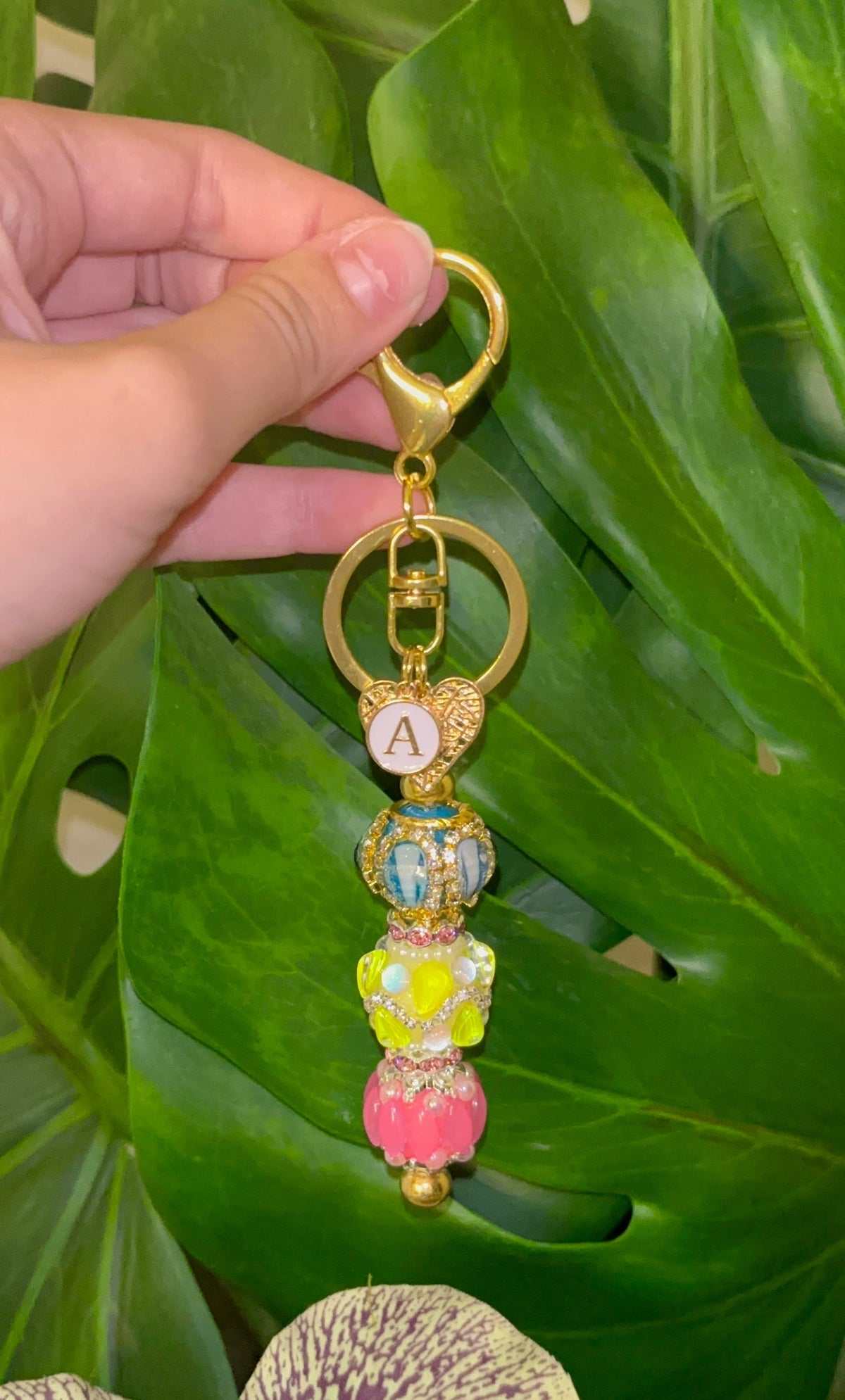 Beaded Keychain
