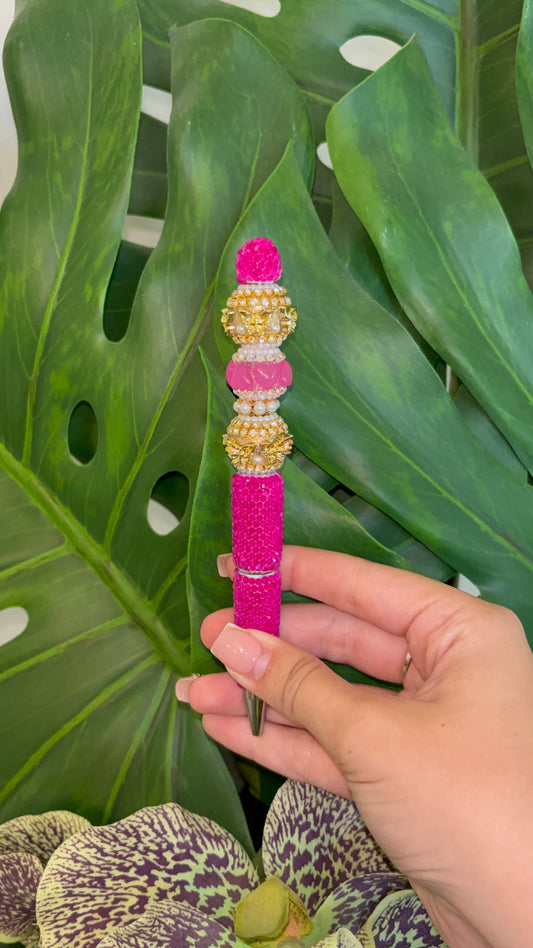 Bedazzled Beaded Pen🎀✨