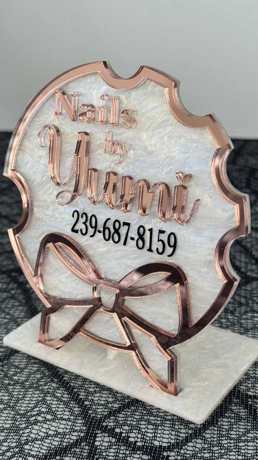 Nail Photo Prop With Base