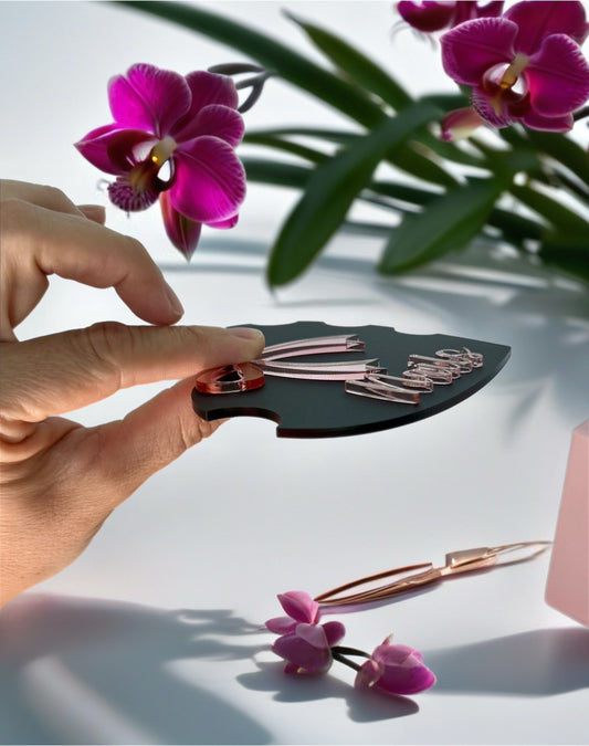 Heart Nail Photo Prop