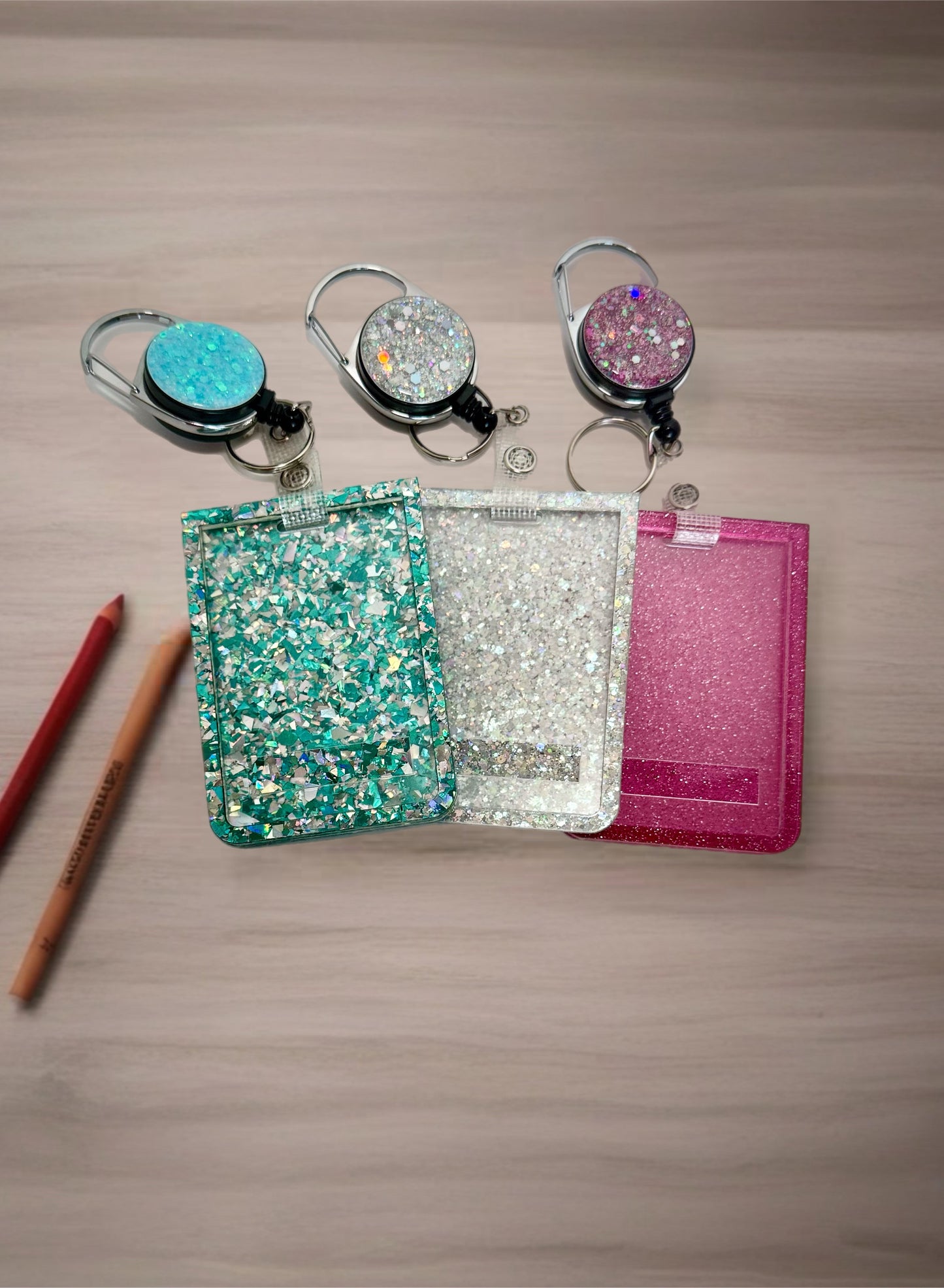 Acrylic ID Covers With Clip