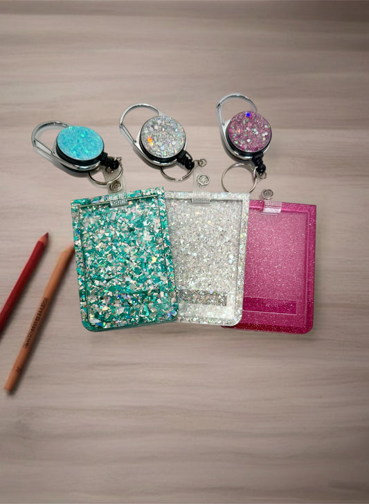 Acrylic ID Covers With Clip