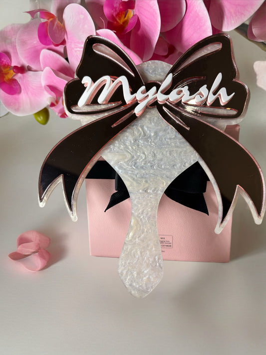 Acrylic Mirror Lash Brow Photo Prop