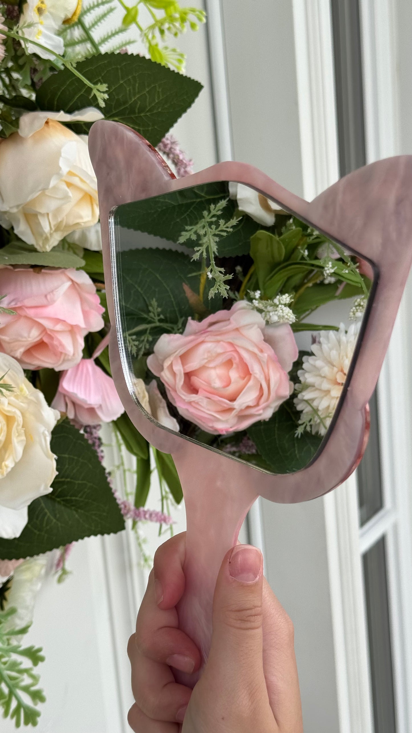 Acrylic Butterfly Mirror Lash Prop